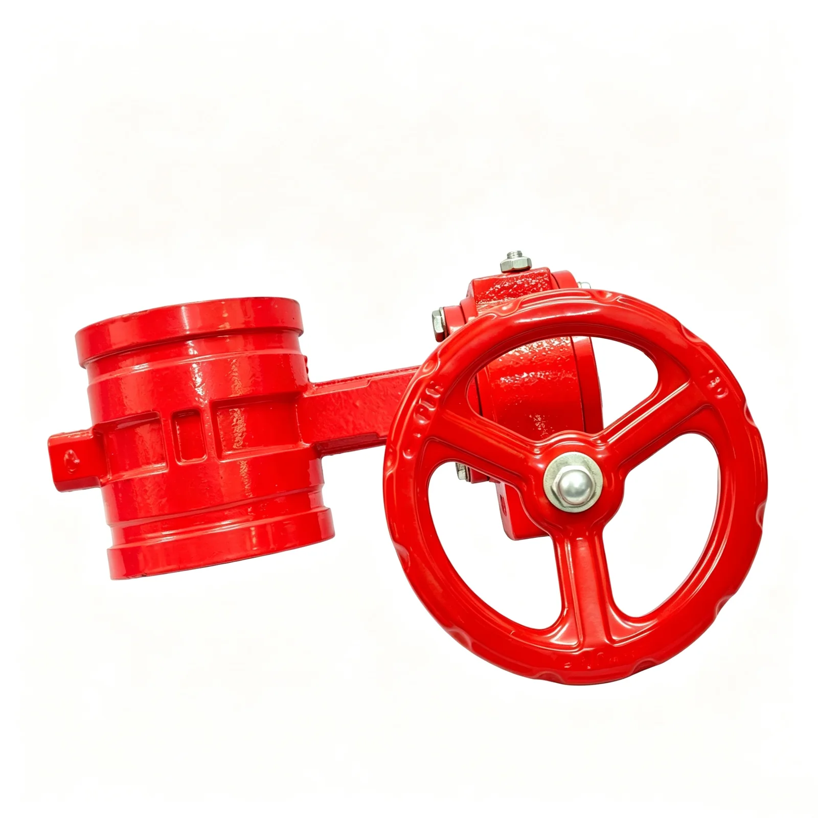 D381X-16Q Grooved Butterfly Valve (Worm Gear)